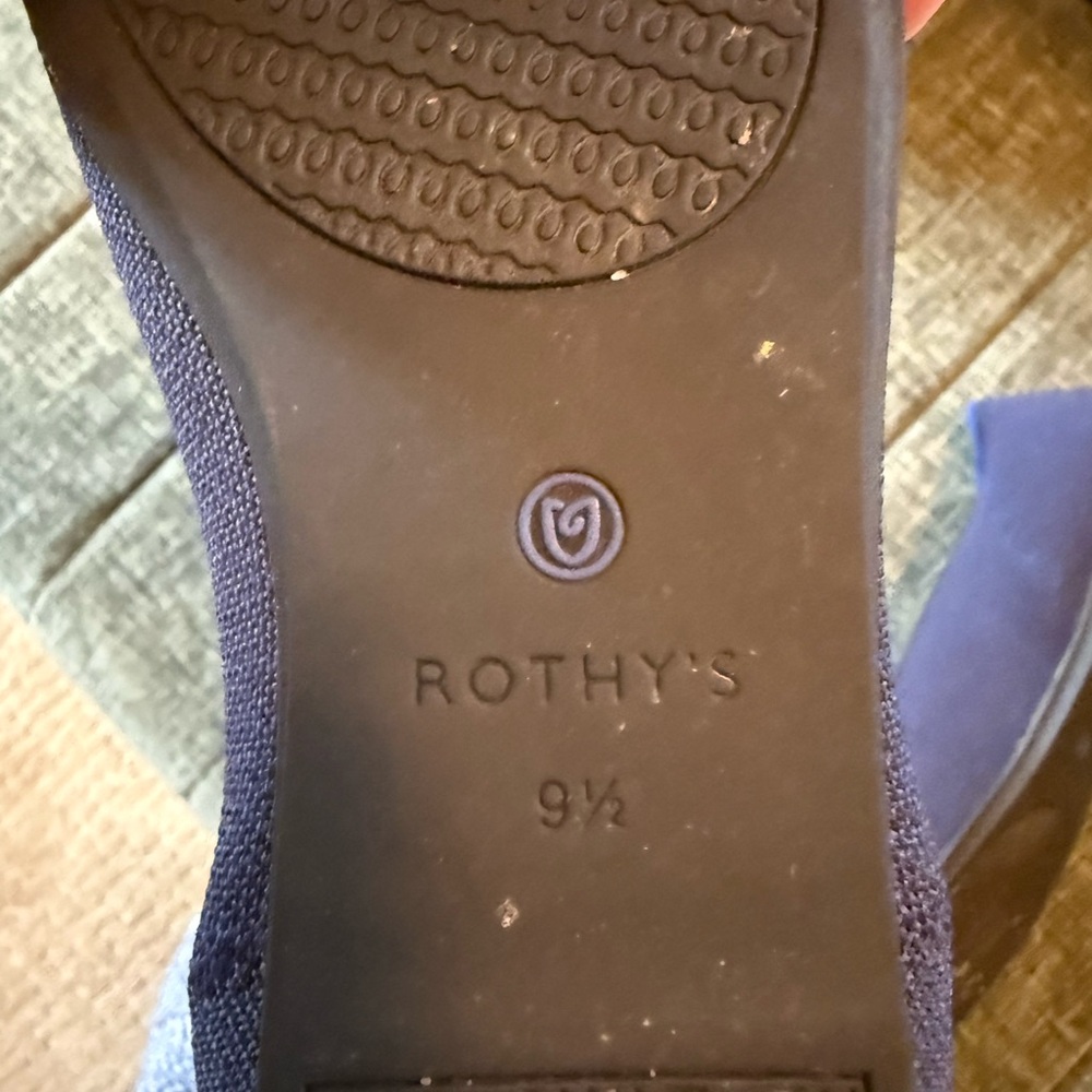 Rothy’s navy loafer size 9.5 - Picture 3 of 4